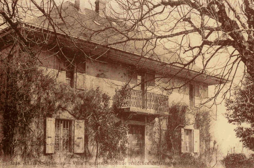 ALBENS (Savoie) - Villa Futenex : ancienne résidence du général Mollard