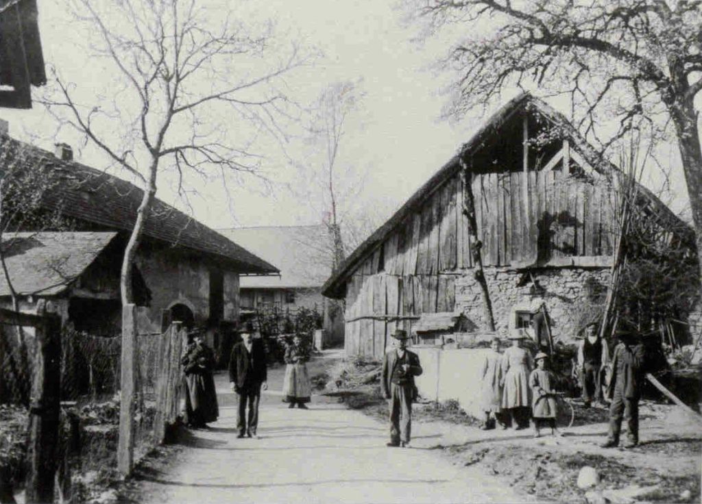 Saint-Girod : Chef-lieu vers 1912