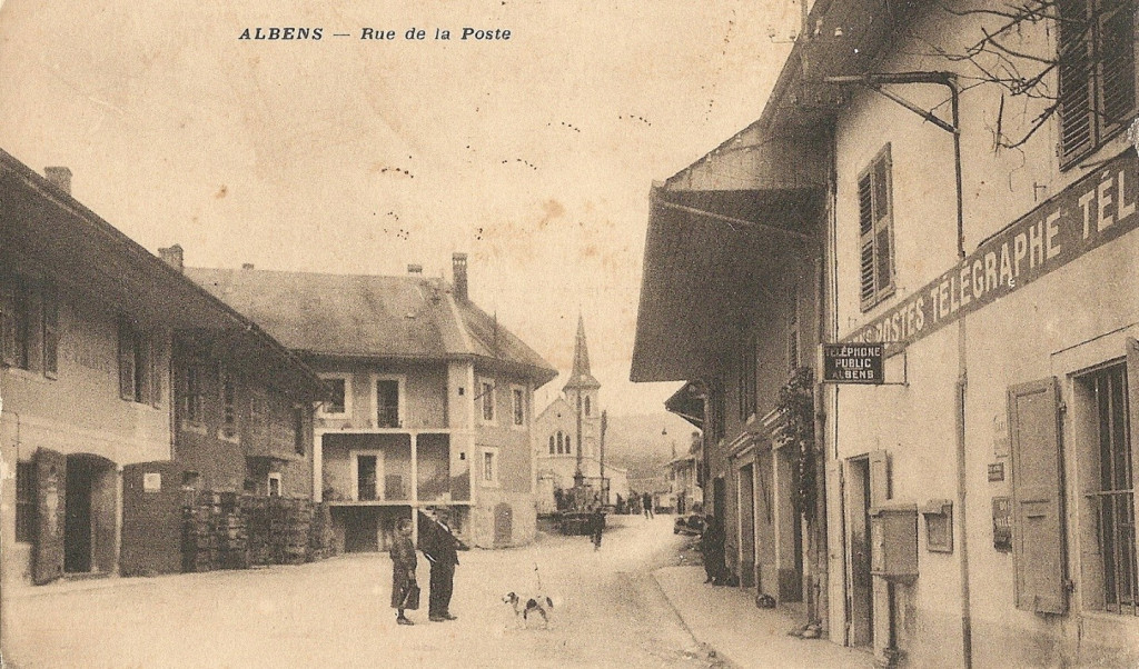rue de la Poste, Albens