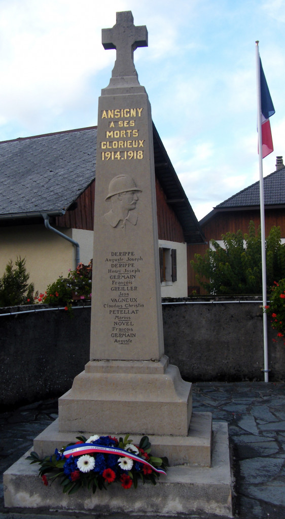 Monument aux morts d'Ansigny