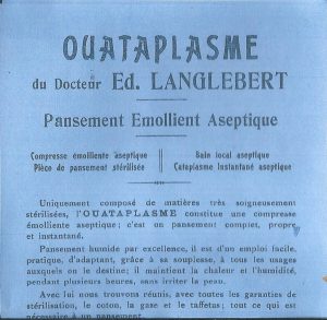 L’Ouataplasme, pansement (collection privée)