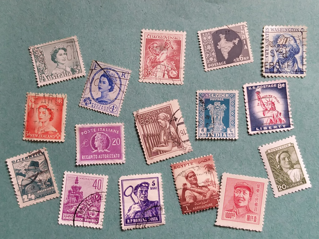 Les timbres du chocolat Cémoi (collection privée)