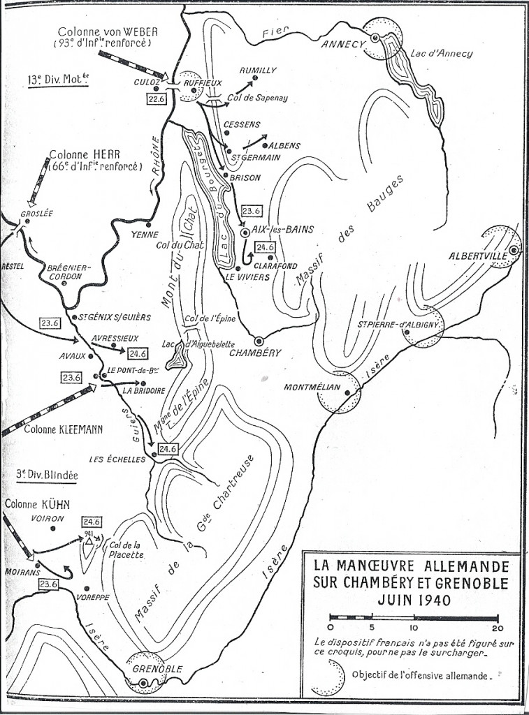 Carte extraite de l'ouvrage de Buffières