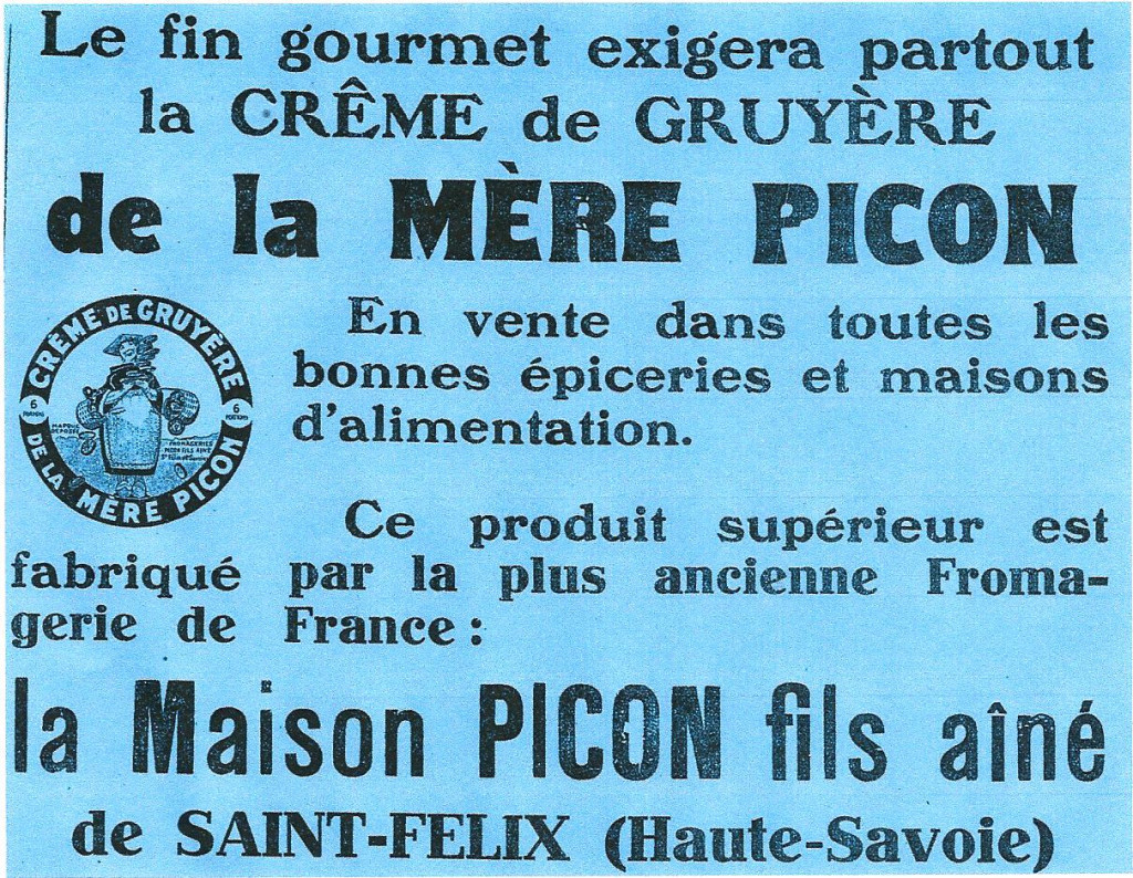 Encart publicitaire (Journal du Commerce 1927)
