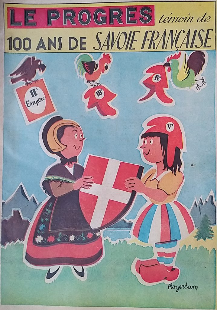 Le Progrès - témoin de 100 ans de Savoie française