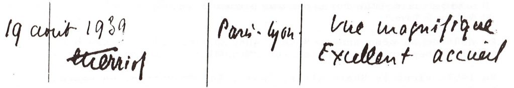 Signature d’Édouard Herriot.